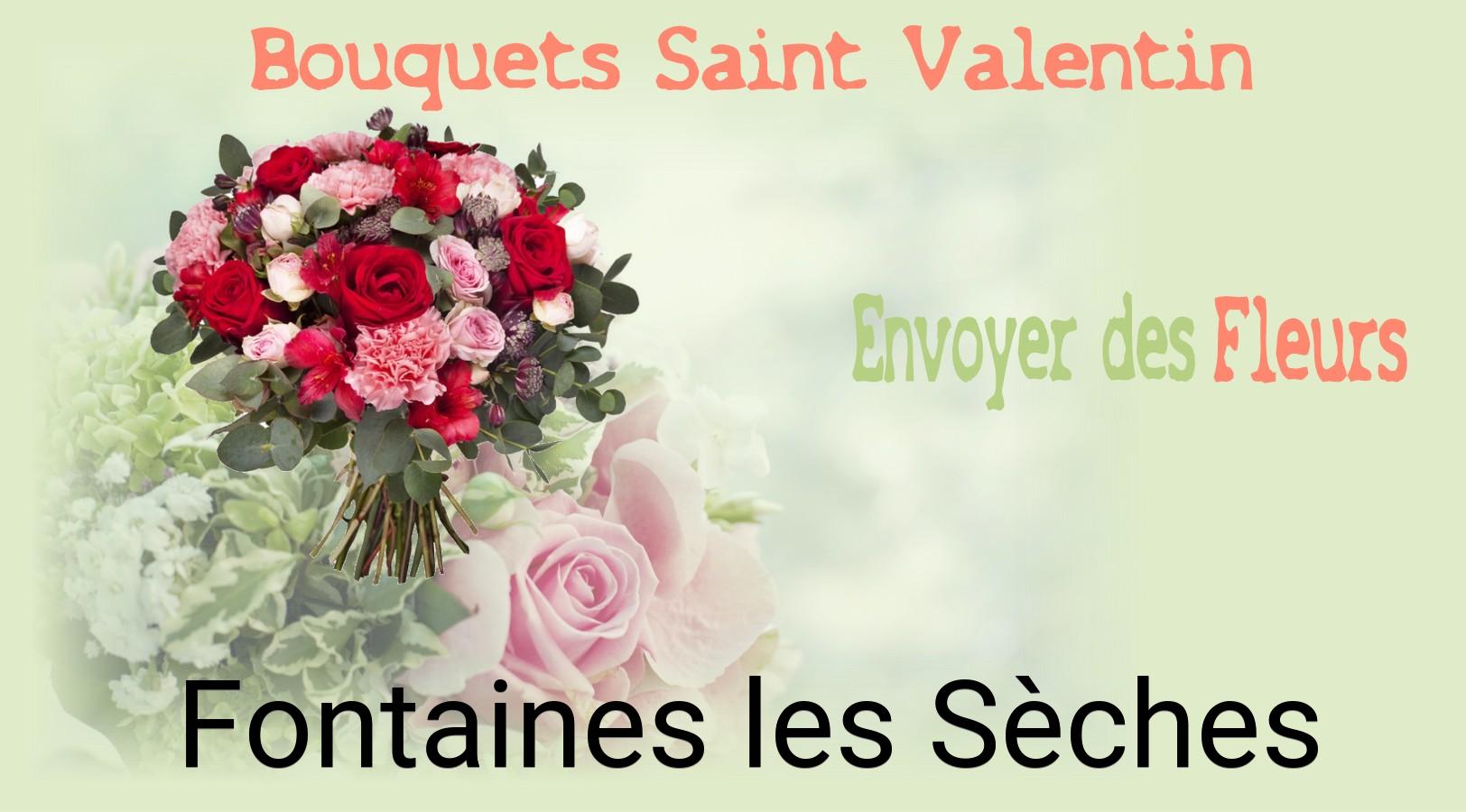 Roses de Saint-Valentin livrées à Fontaines-les-Sèches